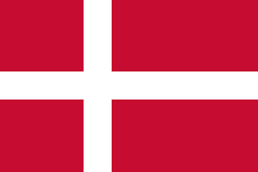 bandeira da Dinamarca